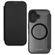 Чохол-книжка для Apple iPhone 16, MagSafe Space, Dux Ducis Skin X Pro, Pure Black