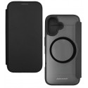 Чохол-книжка для Apple iPhone 16, MagSafe Space, Dux Ducis Skin X Pro, Pure Black