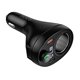 Автомобильное зарядное устройство Hoco E88 Bluetooth с FM-модулятором 2xType-C PD35W + USB QC3.0, черное