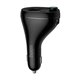 Автомобильное зарядное устройство Hoco E88 Bluetooth с FM-модулятором 2xType-C PD35W + USB QC3.0, черное