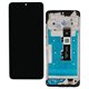 Дисплей для Motorola Moto G06 (XT2535-14), чорний, з рамкою, High Quality