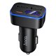 Автомобильное зарядное устройство Hoco Z63A 2USB + Type-C PD QC 42W с дисплеем, черное