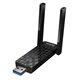 Wi-Fi адаптер Hoco HI34 с двумя антеннами, черный