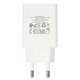 Зарядний пристрій Borofone BA21A Pro PD20W + кабель Type-C - Type-C, білий