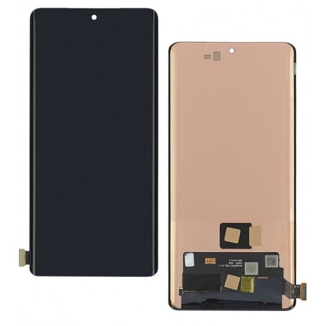 Дисплей для Realme GT 6T, черный, с сенсорным экраном (дисплейный модуль), RMX3853, оригинал (PRC)