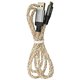 Кабель Type-C - USB Hoco U112 Shine 1м 3А силіконовий з підсвіткою, сірий