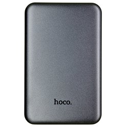 Power Bank Hoco J160B 20000 мАч PD 20W магнитный с беспроводной зарядкой, metal gray