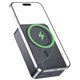 Power Bank Hoco J160B 20000 мАч PD 20W магнитный с беспроводной зарядкой, metal gray