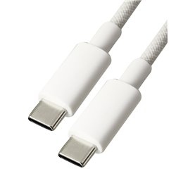 Кабель Type-C - Type-C AceFast C18-03 1.2м 60Вт, белый