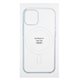 Чохол для Apple iPhone 15, Clear case MagSafe, пластик + силікон, прозорий