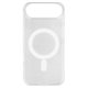 Чохол для Apple iPhone 17 Air, Clear case MagSafe, пластик + силікон, прозорий