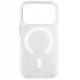 Чохол для Apple iPhone 17 Pro, Clear case MagSafe, пластик + силікон, прозорий