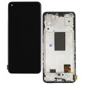 Дисплей для Realme GT Master, черный, c рамкой, High Quality, (OLED)