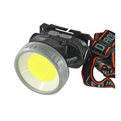 Налобный фонарик YM-308-COB (white+red), (Li-Ion, Type-C)