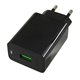 Зарядний пристрій Hoco CS92A 1USB 18W, чорний