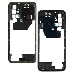 Середня частина корпусу для Xiaomi Redmi 10, 10 Prime (2022), чорна