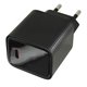 Зарядний пристрій Hoco CS82A Type-C PD QC 20W з дисплеєм, чорний