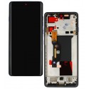 Дисплей для Motorola Edge 60 Pro, синий, с рамкой, оригинал (PRC), XT2507