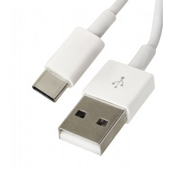 Кабель USB - Type-C 1 м, белый