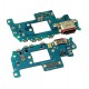 Шлейф для Samsung S711 Galaxy S23 FE, конектора зарядки, з мікрофоном, High quality, (плата зарядки)