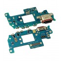 Шлейф для Samsung S711 Galaxy S23 FE, конектора зарядки, з мікрофоном, High quality, (плата зарядки)