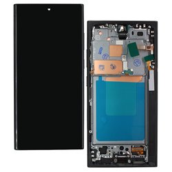 Дисплей для Samsung S928 Galaxy S24 Ultra (5G) (2024), черный, с рамкой, High quality, (TFT)