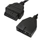 Перехідник GM12 на Obd2 12pin (OBDI, OBD1) на OBD2 16pin (ВАЗ, Daewoo)
