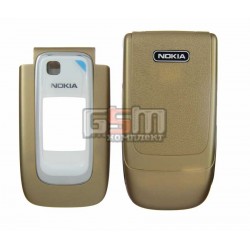 Корпус для Nokia 6131, золотистый, копия ААА