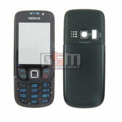 Корпус для Nokia 6303, 6303i, черный, копия ААА, с клавиатурой