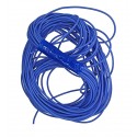 Кабель в силиконовой изоляции 20AWG, 0,5 мм , 1 м, синий, UL3135