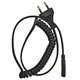 Кабель сетевой 2pin, 1,8 м, Cablexpert, пружинка, черный