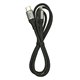 Кабель Type-C - Lightning, Hoco X102, 1 м, PD 27W, в тканевой оплетке, черный