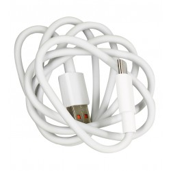 USB кабель Xiaomi, USB тип-C, USB тип-A, 100 см, 6А, білий, High Copy, service pack box