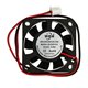Вентилятор 40 х 40 х 10мм 12V BJC4010-S (2 провода) 0.8A подшипник скольжения