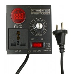 Регулятор напряжения DYA-4000W (на выходе 25-220V, 3000W)