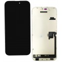 Дисплей для Apple iPhone 16 Pro Max, чорний, з рамкою, Wextom, High Quality, без помилки, (OLED) soft, Diagnosable, 120Hz