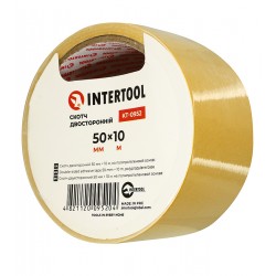 Двухсторонний скотч, полипропилен, 50 мм × 10 м, KT-0952
