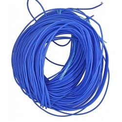 Кабель багатожильний UL3239 20AWG (20×0.18) силіконовий синій (3 кВ)