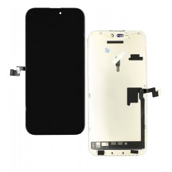 Дисплей для Apple iPhone 16 Pro Max, чёрный, с рамкой, High Quality, 120Hz GXQC-Super IN CELL FHD Service Pack