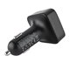 Автомобильное зарядное устройство Hoco E87, Bluetooth с FM-модулятором (Type-C PD 35W, USB), чёрное