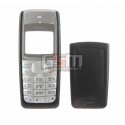 Корпус для Nokia 1110, 1110i, 1112, черный, China quality ААА, с клавиатурой, передняя и задняя панель