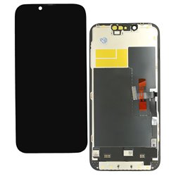 Дисплей для Apple iPhone 13 Pro, чёрный, с рамкой, High Quality, 120Hz GXQC-Super IN CELL FHD Service Pack (без ошибки)