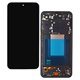 Дисплей для Samsung S721 Galaxy S24 FE (5G) (2024), чорний, з рамкою, High Quality, (OLED)