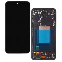 Дисплей для Samsung S721 Galaxy S24 FE (5G) (2024), чорний, з рамкою, High Quality, (OLED)