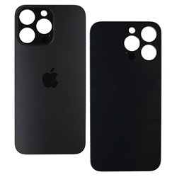 Задняя панель корпуса для Apple iPhone 14 Pro Max, черный, без снятия рамки камеры, Original (PRC), big hole