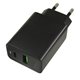 Зарядное устройство Hoco CS94A, USB 18W, Type-C PD 20W, чёрное