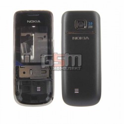 Корпус для Nokia 2700c, черный, high-copy