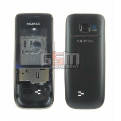 Корпус для Nokia 2730c, черный, high-copy