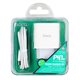 Зарядное устройство Hoco C76A Plus, Type-C PD 20W + кабель Type-C – Lightning, белое