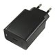 Зарядное устройство Hoco CS93A, Type-C PD 20W, чёрное